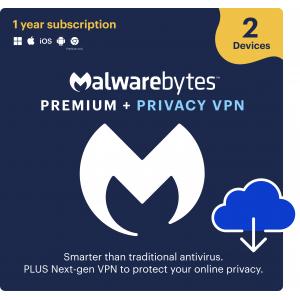 Malwarebytes Premium + Privacy VPN (Digital Download)