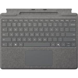 Microsoft Surface Pro Keyboard for Pro (11th Edition), Pro 9, and Pro 8 with Pen Storage Platinum