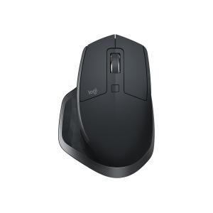 Open Box: Logitech MX Master 2S Wireless Mouse, Multi-Device, Bluetooth or 2.4GHz Wireless with USB Unifying Receiver, 4000 DPI Any Surface Tracking, 7 Buttons, Fast Rechargeable, Laptop/PC/Mac/iPad