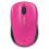 Microsoft 3500 Wireless Mobile Mouse- Pink - Limited Edition - Wireless - BlueTrack Enabled - Scroll Wheel - Ambidextrous Design - USB Type-A Connector - Pink