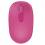 Microsoft Wireless Mobile Mouse 1850 Magenta Pink - Wireless Connectivity - USB 2.0 Nano Transceiver - Built-in Storage for Transceiver - Ambidextrous Design - Up to 6-month Battery Life