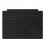 Microsoft Type Cover for Surface Pro Black - Compatible With Select Surface Pros - Improved Keyboard Design - Large Glass Trackpad - Backlit Keyboard for Low-Light Usage - Magnets for Stability in Cover Mode