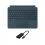 Microsoft Surface USB-C to HDMI Adapter Black + Surface Go Signature Type Cover Cobalt Blue