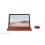 Microsoft Surface Go Signature Type Cover Poppy Red   Pair W/ Surface Go, Surface Go 2, Surface Go 3   A Full Keyboard Experience   Close To Protect Screen & Conserve Battery   Fold Back For Tablet Mode   Made W/ Alcantara Material 
