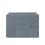 Microsoft Surface Go Signature Type Cover Ice Blue - Pair w/ Surface Go - A full keyboard experience - Close to protect screen & conserve battery - Fold back for tablet mode - Made w/ Alcantara material