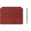 Microsoft Surface Pen Platinum + Surface Go Signature Type Cover Poppy Red - Surface Go Sig. Type Cover Included - Bluetooth 4.0 in Surface Pen - 4,096 Pressure Points for Pen - A full keyboard experience - Cover made w/ Alcantara material