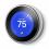 Google Nest Learning Thermostat 3rd Gen Polished Silver - Wireless - Auto-Schedule capability - Easy Insallation