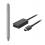 Microsoft Surface Mini DisplayPort to HDMI 2.0 Adapter Black + Surface Pen Platinum