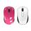 Microsoft 3500 Wireless Mobile Mouse Limited Edition White + Microsoft 3500 Wireless Mobile Mouse Limited Edition Pink - BlueTrack Enabled - Ambidextrous Design - Scroll Wheel - 15 ft operating distance - USB Type-A Connector