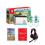 Nintendo Switch Console 32GB Special Animal Crossing: New Horizons Edition + Pokemon Snap for Nintendo Switch + Nyko Core 80801 Wired Gaming Headset + Nintendo Switch Online Family Membership 12 Month Code