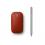 Microsoft Surface Pen Platinum + Microsoft Surface Mobile Mouse Poppy Red - Bluetooth 4.0 Connectivity for Pen - BlueTrack Enabled Mouse - 4,096 pressure points - Bluetooth Connectivity for Mouse - Writes like pen on paper