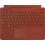 Microsoft Surface Pro Signature Keyboard Poppy Red - Adjusts to virtually any angle - Full mechanical keyset with backlit keys - Large Trackpad for precise control - Made with Alcantara material - Optimum key spacing supports accurate typing