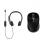 Microsoft Modern USB Headset Black + Microsoft 3500 Wireless Mobile Mouse Black - Wired USB-A connection - Wireless Connectivity Mouse - High-quality stereo sound - BlueTrack Enabled Mouse - Noise-reducing microphone