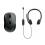 Microsoft Modern USB Headset Black + Microsoft 3500 Wireless Mobile Mouse Loch Ness Gray - Wired USB-A connection - Radio Frequency Connection - High-quality stereo sound - BlueTrack Enabled Mouse - Comfortable on-ear design