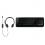 Microsoft Modern USB Headset Black + Microsoft Wireless Desktop 850 Keyboard - Wired USB-A connection Headset - Wireless Keyboard - High-quality stereo sound - USB Interface - Comfortable on-ear design