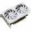 ASUS Dual GeForce RTX 3060 Ti White OC Edition 8GB Gaming Graphics Card   NVIDIA Ampere Streaming Multiprocessors   2nd Generation RT Cores   3rd Generation Tensor Cores   Axial Tech Fan Design   1710 MHz Overclock Speed 