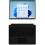 Microsoft Surface Pro 8 13" Tablet Intel Core I5 1135G7 8GB RAM 128GB SSD Platinum With Black Surface Type Cover + Microsoft Audio Dock 