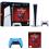 PlayStation 5 Digital Slim Edition Marvels Spider Man 2 Bundle + PlayStation 5 DualSense Wireless Controller Starlight Blue