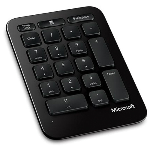 Microsoft Sculpt Ergonomic Keyboard Black   Wireless USB   Cushioned Palm Rest   Split Keyset   Natural Arc Key Layout   Dome Keyboard Design 