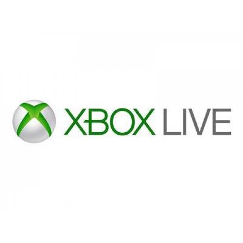 XBox Live 12 Month Gold Card 