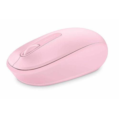 Microsoft Wireless Mobile Mouse 1850 Light Orchid Pink   Wireless Connectivity   USB 2.0 Nano Transceiver   Built In Storage For Transceiver   Ambidextrous Design   Up To 6 Month Battery Life 