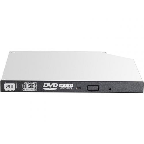 HPE DVD-Writer Jack Black - DVD-RAM Media Supported - SATA/150 Interface - Double-layer Media Supported - Compatible w/ HP ProLiant Gen 9 Servers