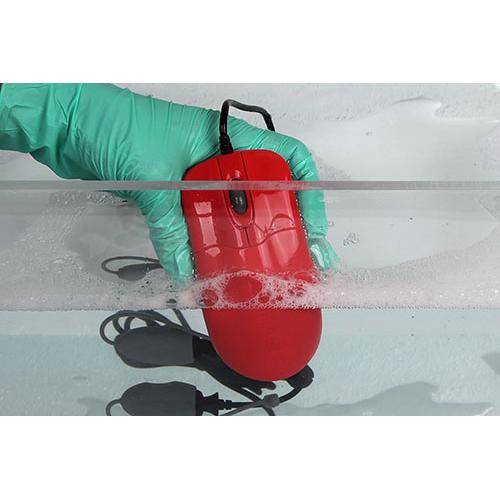 Seal Shield Silver Storm Wired Medical Mouse Red   100% Waterproof & Dishwasher Safe   1000 Dpi Resolution   Compatible With Hospital Disinfectants   6 Ft USB Cable Length 