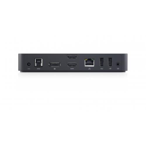 Dell Docking Station D3100   For Notebook   USB 3.0   5 X USB Ports   2 X USB 2.0   3 X USB 3.0   Network (RJ 45)   HDMI   DisplayPort 