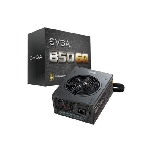 EVGA 850 GQ Power Supply   120 V AC   230 V AC Input Range   850 W Total Output   ATI CrossFire Supported   NVIDIA SLI Supported   92% Efficiency 