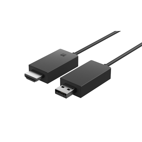 Microsoft Wireless Display Adapter - Easy Connection - Wi-Fi Certified Miracast Technology - USB Powered HDMI - 23 ft Range - Black