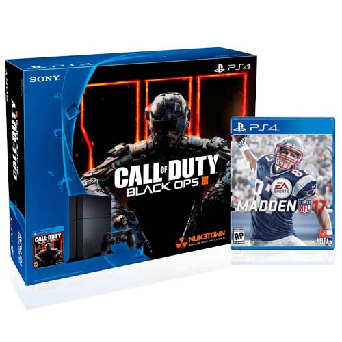 PS4 KIT 500GB COD AND MADDEN 17