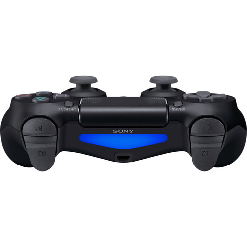 Sony DualShock 4 Wireless Controller Jet Black     Wireless   Bluetooth   USB    PlayStation 4 
