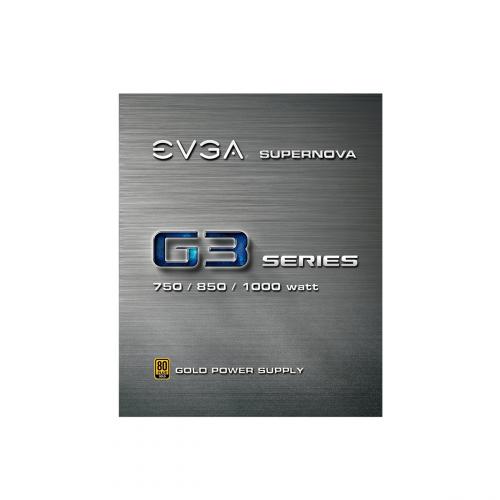 EVGA SuperNOVA 750W G3 80 Plus Gold Power Supply   Fully Modular   Eco Mode With New HBD Fan   Compact 150mm Size   Includes Power ON Self Tester   10 Year Warranty 