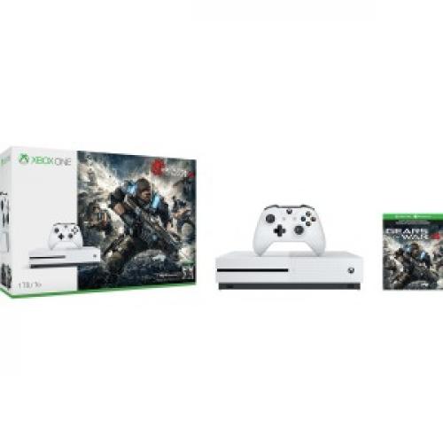 Microsoft Xbox One S 1TB Console   Gears Of War 4 Bundle 
