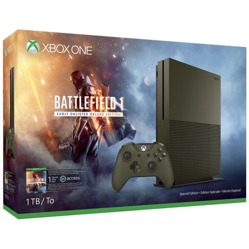 Xbox One S Battlefield 1 Special Edition Bundle (1TB) + Razer Leviathan Mini Portable Bluetooth Speaker + $50 ANT EGift Card 