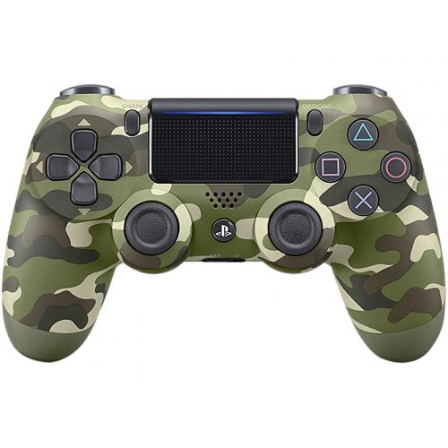 Sony DualShock 4 Wireless Controller Green Camouflage  -  Wireless - Bluetooth - USB - Playstation 4 - Green Camouflage