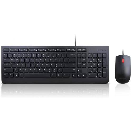 Lenovo Essential Wired Keyboard And Mouse Combo   US English 