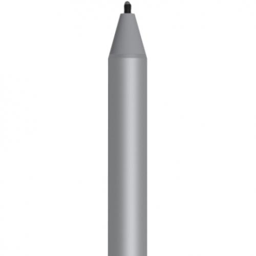 Microsoft Surface Pen Platinum   Tilt The Tip To Shade Your Drawings   Writes Like Pen On Paper   Sketch, Shade, And Paint With Artistic Precision   Ink Flows Out In Real Time With No Lag Or Latency   Rubber Eraser Rubs Away Your Mistakes Easily 