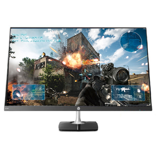 HP N270H 27" Gaming Monitor Black & Silver - Full HD Monitor - IPS LED Display - 1920 x 1080 resolution - 60Hz refresh rate - 5ms response time
