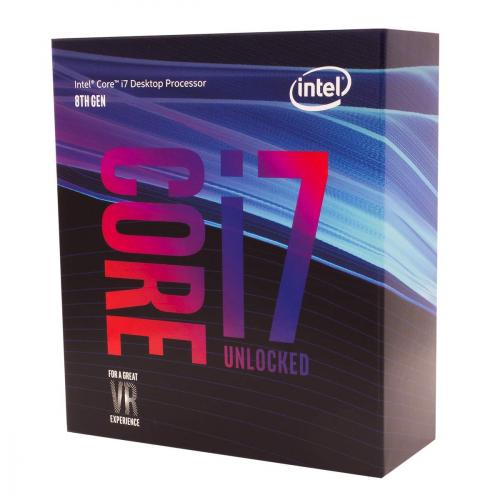 Intel Core i7-8700K Desktop Processor - 6 cores & 12 threads - Up to 4.7 GHz - Intel UHD Graphics 630 - Intel Optane Memory Ready - 12MB L3 Cache