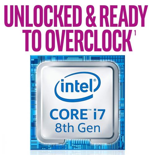 Intel Core I7 8700K Desktop Processor   6 Cores & 12 Threads   Up To 4.7 GHz   Intel UHD Graphics 630   Intel Optane Memory Ready   12MB L3 Cache 
