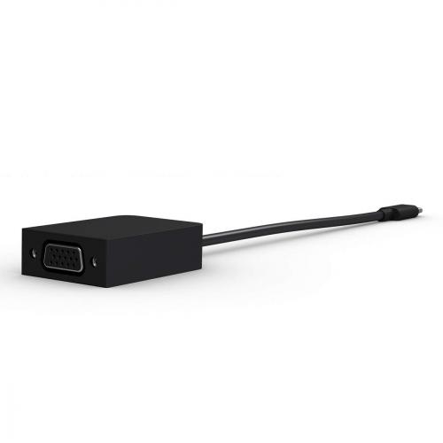 Microsoft Surface USB C To VGA Adapter Black   Compatible W/ Surface Book 2 Only   Allows You To Share Photos And Videos   Plug Into VGA Compatible Displays & Monitors   PC Platform Supported 