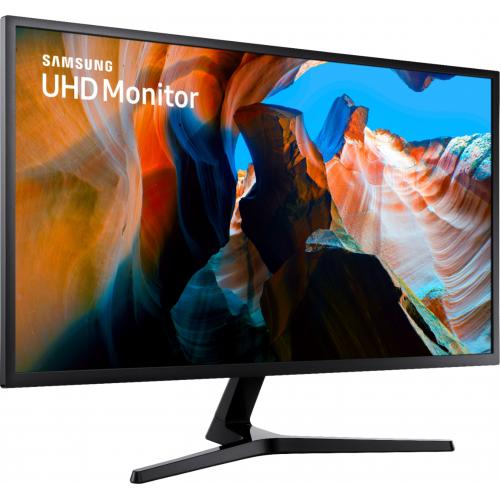 Samsung UJ59 32" 4k Ultra HD Monitor   3840 X 2160 4K UHD Display   60 Hz Refresh Rate   270 Nit Brightness   3000:1 Contrast Ratio   4 Ms Response Time 