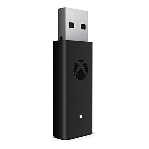 Xbox Wireless Adapter for Windows 10 - Play games using Xbox Wireless Controller - Wireless Stereo Sound Support - Connects up to 8 Controllers at once