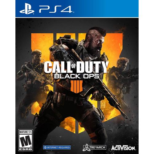 Call of Duty: Black Ops 4 PlayStation 4 - For PlayStation 4 - ESRB Rated M (Mature 17+) - The Biggest COD Zombies Ever - Tactical Grounded Multiplayer - First Person Shooter