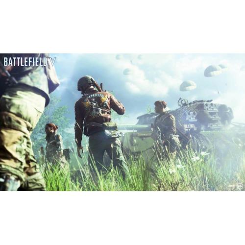Battlefield V Xbox One     Xbox One Exclusive   ESRB Rated M   First Person Shooter   64 Player Multiplayer   Play Untold War Stories   The Most Physical Battle Yet! 