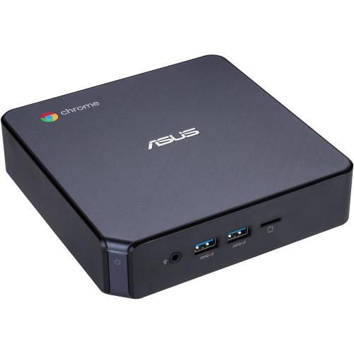ASUS Chromebox Intel Core i3 8GB RAM 32GB SSD - 7th Gen i3-7100U Dual-core - Intel HD Graphics 620 - Supports 2 Monitors w/ HDMI & DisplayPort - Bluetooth 4.2 - Chrome OS