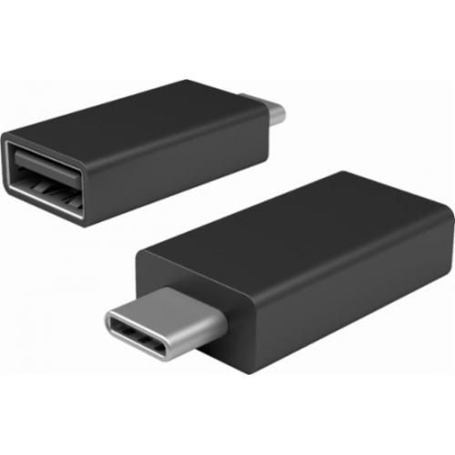 Microsoft Surface USB-C to USB 3.0 Adapter - Compatible w/ all Surface models w/ USB-C - Connect Flashdrives, keyboards, & other accessories - USB Type-C Connector End 1 - USB Type-A Connector End 2
