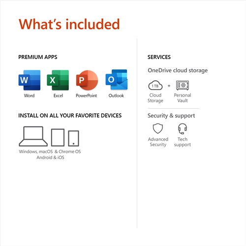 Microsoft Office 365 Home 1 Year Subscription For Up To 6 Users 