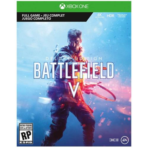 Xbox One S 1TB Battlefield V Bundle   Battlefield V Deluxe Edition Included   White Controller & Xbox One S Included   Custom AMD Octa Core CPU   8GB RAM 1TB HD   4K Blu Ray & Streaming   AMD Radeon Graphics Core Next 